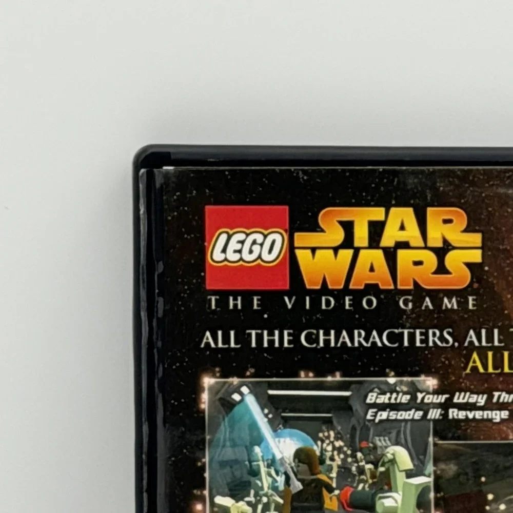 LEGO Star Wars The Video Game PlayStation 2 PS2 Complete CIB Eidos 2005 NTSC-U/C